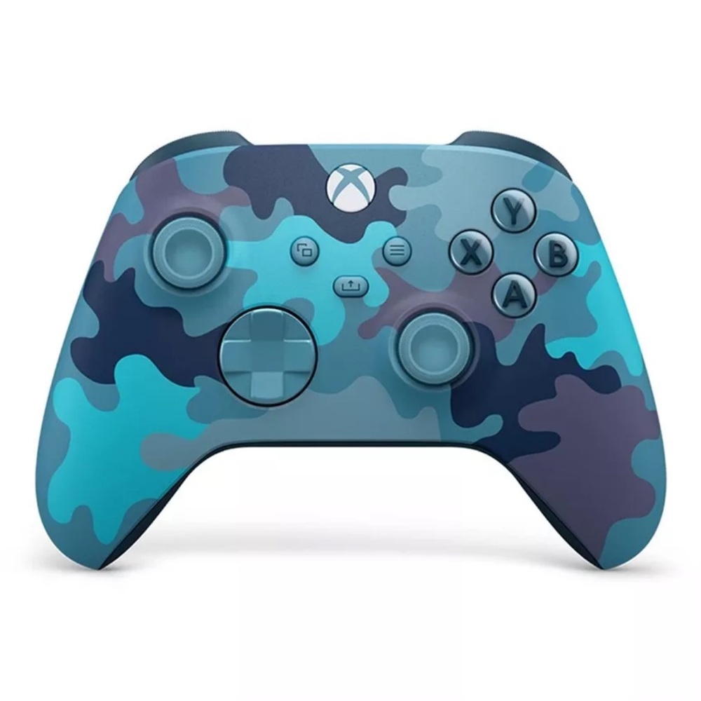 Wireless Controller - Blue Camouflage. New!